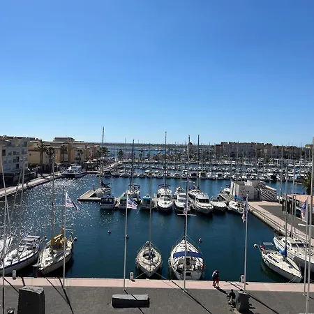 Apartment Gruissan: T2 Cabine, Piscine, Parking, Centre, 4/5 Pers, Petit Budget - Fr-1-796-3 Gruissan