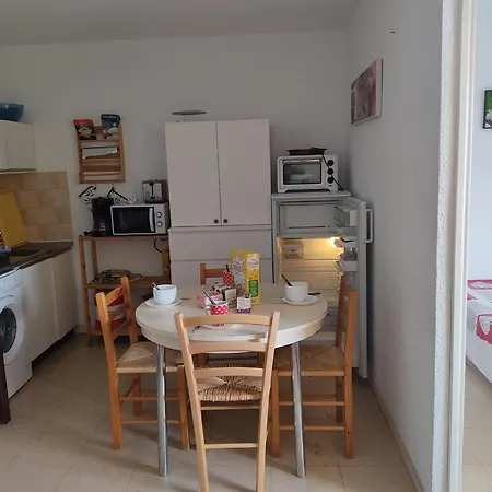 Gruissan: T2 Cabine, Piscine, Parking, Centre, 4/5 Pers, Petit Budget - Fr-1-796-3 Gruissan