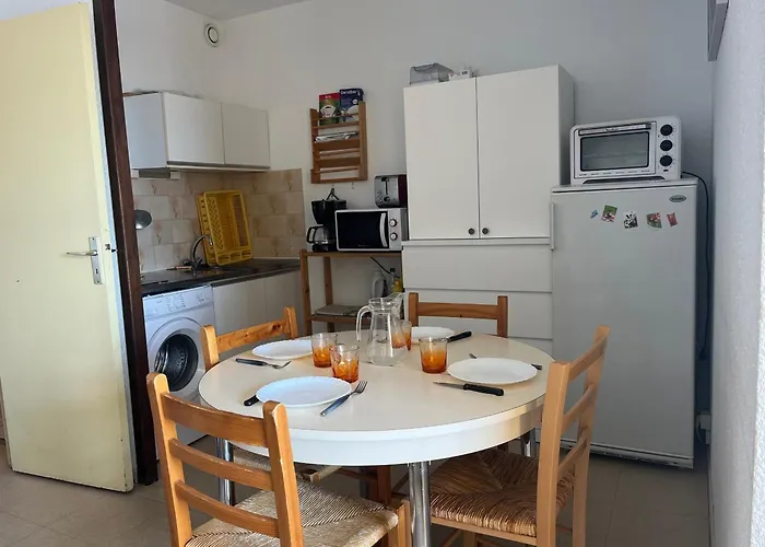 Lejlighed Gruissan: T2 Cabine, Piscine, Parking, Centre, 4/5 Pers, Petit Budget - Fr-1-796-3 *
